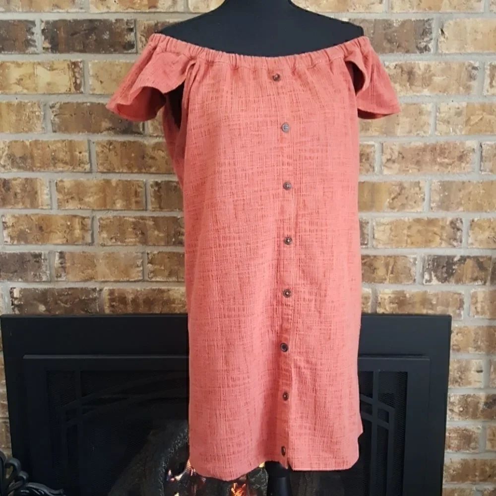 Madewell | Off the shoulder dress